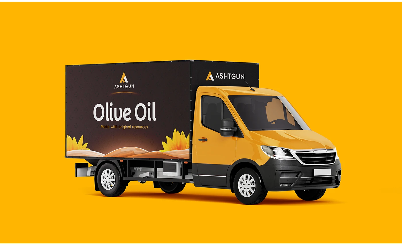 Ashtgun delivery fleet livery