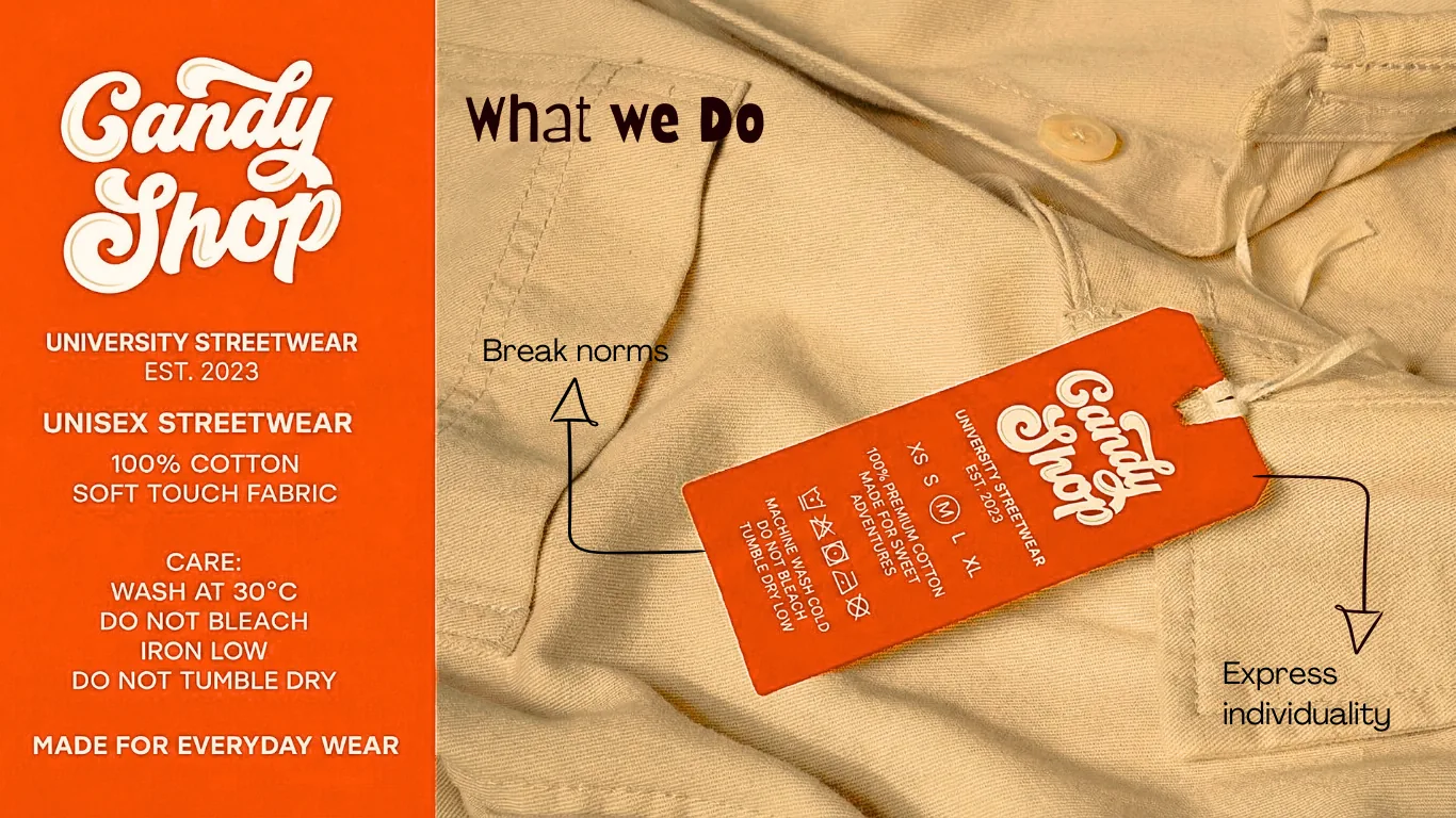 Candy Shop brand application