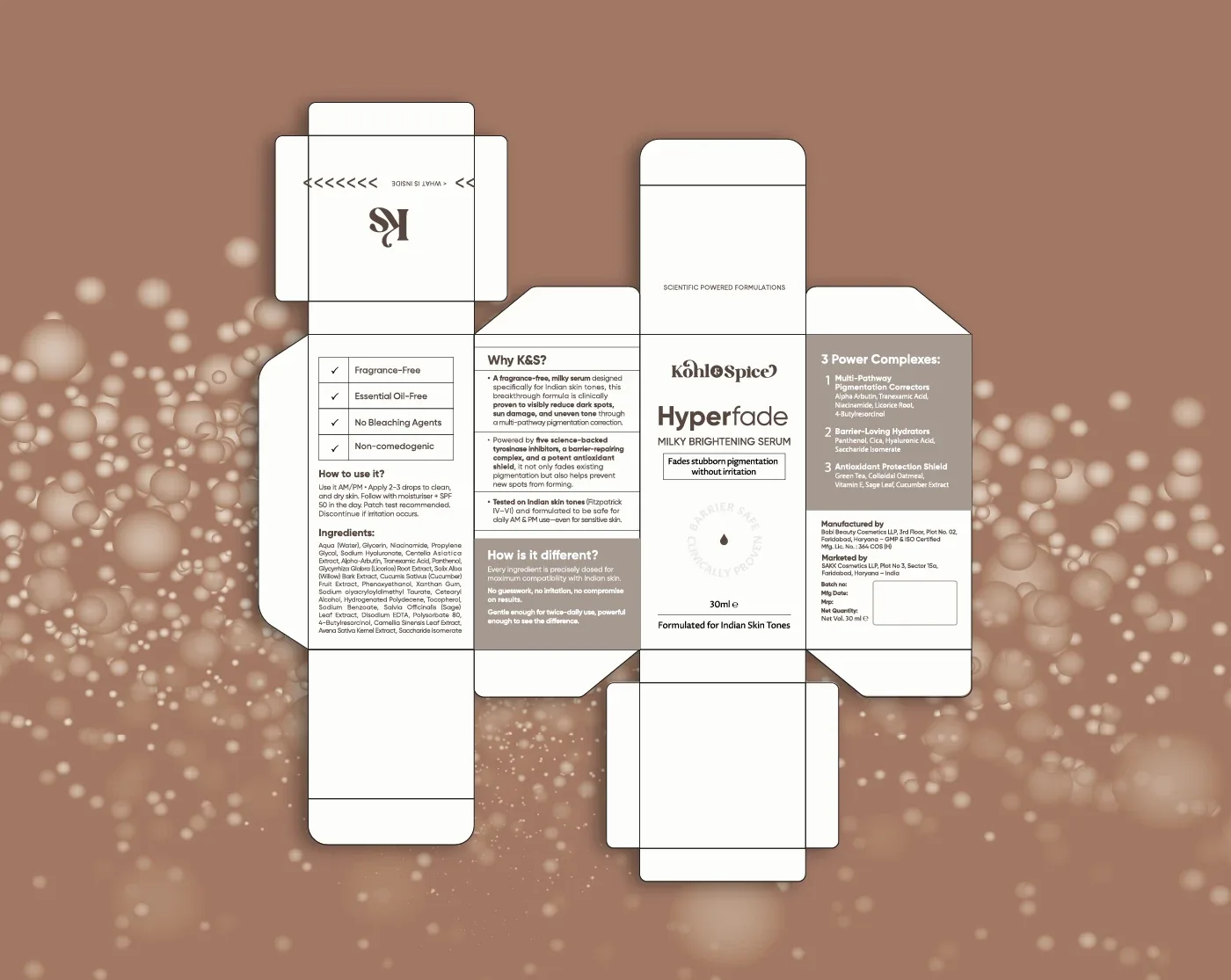 Kohl & Spice brand application
